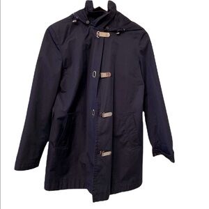 𝅺MICHAEL Kors Women Trench Rain Coat- Size XSP Color Blue